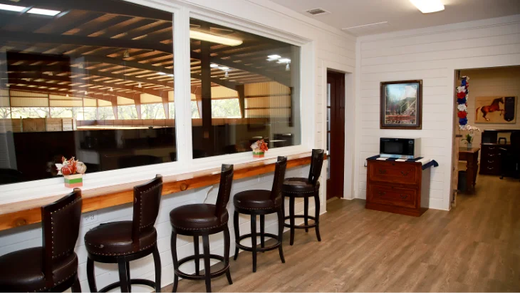Indoor Riding Pavilion Seating